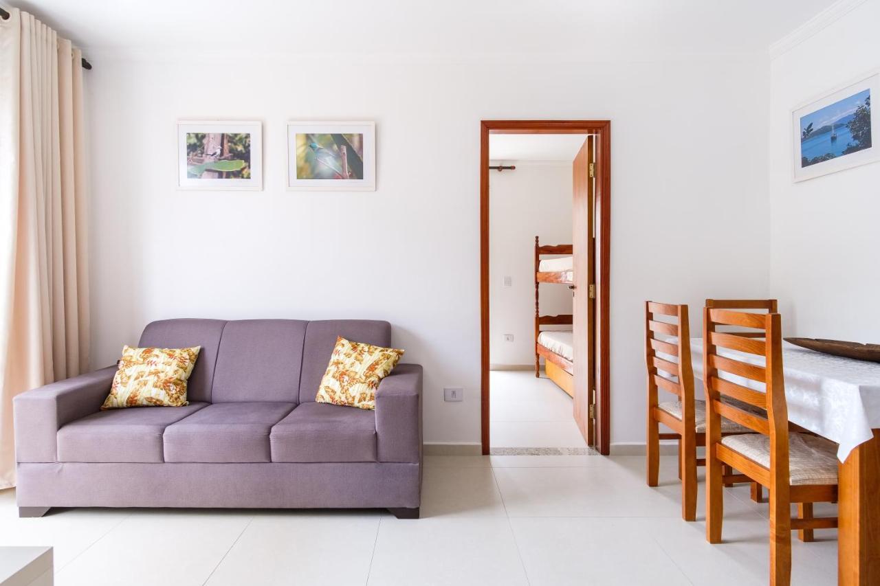 Apartamento A 100 Metros Da Praia - 01 Dormitorio - Edificio Agua Viva Ubatuba Zewnętrze zdjęcie